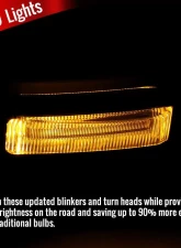 Spec-D Chrome Side Mirror w/ LED Turn Signal Light - Driver Side Ford F-150 2015-2018                                     - RMV-F15015CHP-FS-L - Image 2