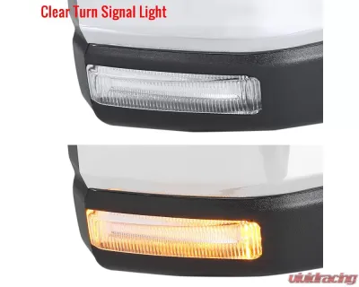 Spec-D Chrome Side Mirror w/ LED Turn Signal Light - Passenger Side Ford F-150 2015-2018 - RMV-F15015CHP-FS-R