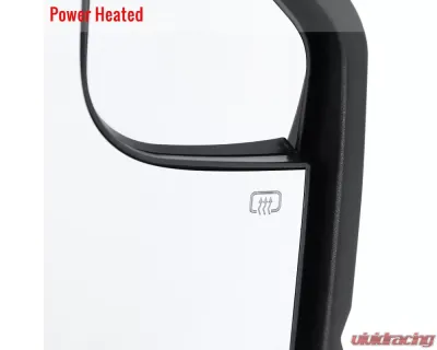 Spec-D Chrome Side Mirror w/ LED Turn Signal Light - Passenger Side Ford F-150 2015-2018 - RMV-F15015CHP-FS-R