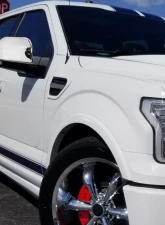 Spec-D Chrome Side Mirror w/ LED Turn Signal Light - Passenger Side Ford F-150 2015-2018                                     - RMV-F15015CHP-FS-R - Image 10