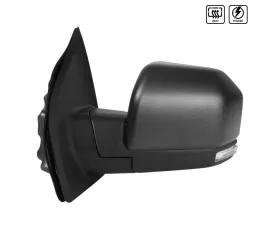 Spec-D Black Side Mirror w/ LED Turn Signal Light - Driver Side Ford F-150 2015-2018