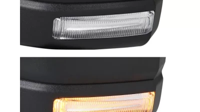 Spec-D Black Power Adjustable & Heated Side Mirror w/ LED Turn Signal Light - Driver Side Only Ford F-150 2015-2020                                     - RMV-F15015HP-FS-L - Image 4