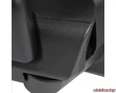 Spec-D Black Side Mirror w/ LED Turn Signal Light - Passenger Side Ford F-150 2015-2018 - RMV-F15015HP-FS-R