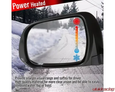 Spec-D 7-Pin Side Mirror w/ LED Puddle Light - Passenger Side Toyota Highlander 2008-2013 - RMV-HLDR08HP7-B-MP-R