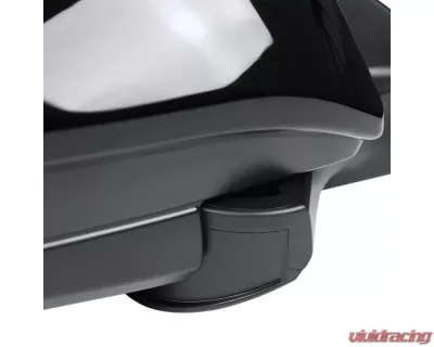 Spec-D Glossy Black 5-Pin Side Mirror w/ LED Turn Signal Light - Passenger Side Toyota Highlander 2014-2016 - RMV-HLDR14HP5-B-MP-R