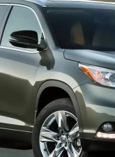 Spec-D Glossy Black 5-Pin Side Mirror w/ LED Turn Signal Light - Passenger Side Toyota Highlander 2014-2016                                     - RMV-HLDR14HP5-B-MP-R - Image 10