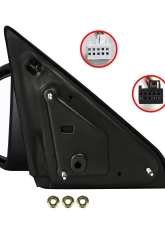Spec-D Classic Black Side Mirror - Driver Side Dodge RAM 2009-2021                                     - RMV-RAM0915M-FS-L - Image 8