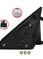 Spec-D Classic Black Side Mirror - Passenger Side Dodge RAM 2009-2021                                     - RMV-RAM0915M-FS-R - Image 8