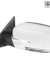 Spec-D Chrome Side Mirror w/ LED Turn Signal & Puddle Light - Driver Side Dodge RAM 2009-2012                                     - RMV-RAM09CHP-FS-L - Image 10