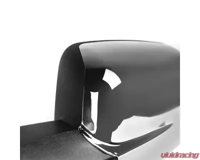 Spec-D Chrome Side Mirror w/ LED Turn Signal & Puddle Light - Driver Side Dodge RAM 2009-2012 - RMV-RAM09CHP-FS-L