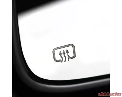 Spec-D Chrome Side Mirror w/ LED Turn Signal & Puddle Light - Passenger Side Dodge RAM 2009-2012 - RMV-RAM09CHP-FS-R