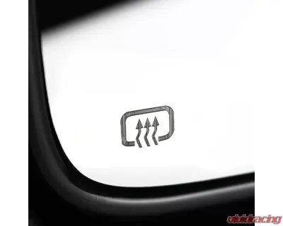 Spec-D Black Side Mirror w/ LED Turn Signal & Puddle Light - Passenger Side Dodge RAM 2009-2012 - RMV-RAM09HP-FS-R
