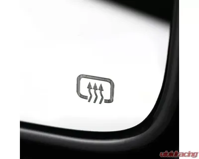 Spec-D Black Side Mirror w/ LED Turn Signal & Puddle Light - Driver Side Dodge RAM 2013-2019 - RMV-RAM13HP-AT-FS-L
