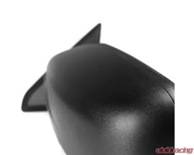 Spec-D Black Side Mirror w/ LED Turn Signal & Puddle Light - Driver Side Dodge RAM 2013-2019 - RMV-RAM13HP-AT-FS-L