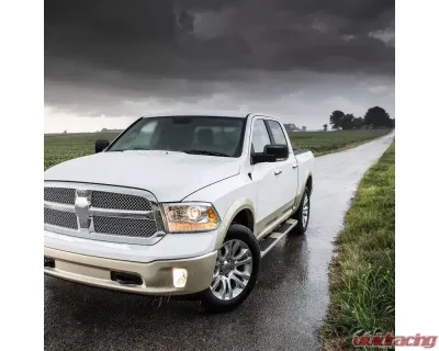 Spec-D Black Side Mirror w/ LED Turn Signal & Puddle Light - Driver Side Dodge RAM 2013-2019 - RMV-RAM13HP-AT-FS-L