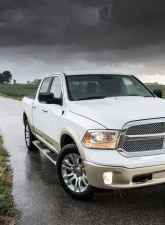 Spec-D Black Side Mirror w/ LED Turn Signal & Puddle Light - Passenger Side Dodge RAM 2013-2019                                     - RMV-RAM13HP-AT-FS-R - Image 9