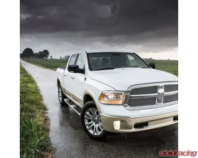 Spec-D Black Side Mirror w/ LED Turn Signal & Puddle Light - Passenger Side Dodge RAM 2013-2019 - RMV-RAM13HP-FS-R