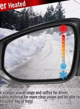 Spec-D Glossy Black 7-Pin Side Mirror w/ LED Turn Signal Light - Driver Side Toyota RAV4 2013-2015                                     - RMV-RAV413HP7-B-MP-L - Image 6