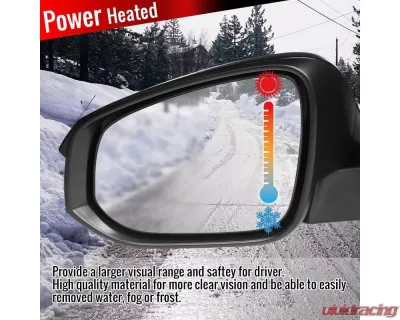 Spec-D Glossy Black 7-Pin Side Mirror w/ LED Turn Signal Light - Driver Side Toyota RAV4 2013-2015 - RMV-RAV413HP7-B-MP-L