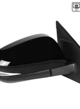 Spec-D Glossy Black 7-Pin Side Mirror w/ LED Turn Signal Light - Passenger Side Toyota RAV4 2013-2015                                     - RMV-RAV413HP7-B-MP-R - Image 10