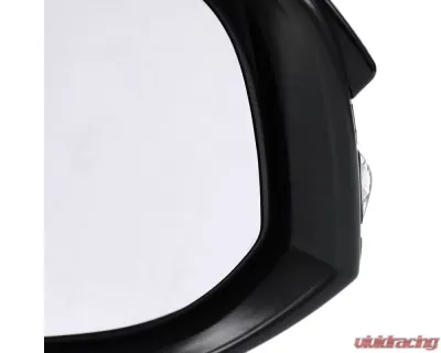 Spec-D Glossy Black 7-Pin Side Mirror w/ LED Turn Signal Light - Passenger Side Toyota RAV4 2013-2015 - RMV-RAV413HP7-B-MP-R