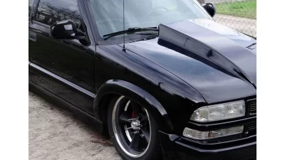 Spec-D Glossy Black Manual Adjustment Side Mirror Chevrolet | GMC | Isuzu | Oldsmobile 1994-1998                                     - RMV-S1094-M-FS - Image 10