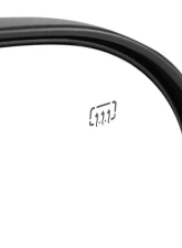 Spec-D Black Side Mirror - Passenger Side Chevrolet | GMC | Cadillac 2003-2007                                     - RMV-SIV03HP-ZM-R - Image 5