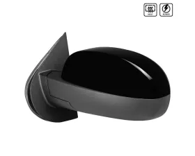 Spec-D Glossy Black Side Mirror w/ LED Arrow Signal - Driver Side Chevrolet | GMC 2007-2014