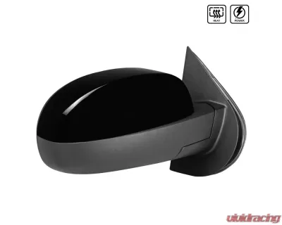 Spec-D Glossy Black Side Mirror w/ LED Arrow Signal - Passenger Side Chevrolet | GMC 2007-2014 - RMV-SIV07AHP-FS-R