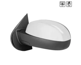 Spec-D Chrome Side Mirror w/ LED Turn Arrow Signal & Puddle Light - Driver Side Chevrolet | GMC 2007-2013
