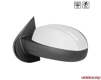 Spec-D Chrome Side Mirror w/ LED Turn Arrow Signal & Puddle Light - Driver Side Chevrolet | GMC 2007-2013 - RMV-SIV07CHP-FS-L