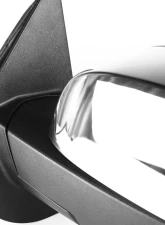Spec-D Chrome Side Mirror w/ LED Turn Arrow Signal & Puddle Light - Driver Side Chevrolet | GMC 2007-2013                                     - RMV-SIV07CHP-FS-L - Image 6
