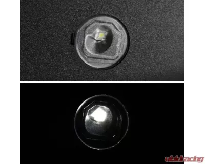 Spec-D Chrome Side Mirror w/ LED Turn Arrow Signal & Puddle Light - Passenger Side Chevrolet | GMC 2007-2013 - RMV-SIV07CHP-FS-R