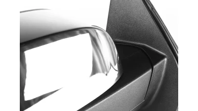 Spec-D Chrome Power Adjustable & Heated Side Mirror w/ LED Turn Arrow Signal & Puddle Light - Passenger Side Only Chevrolet Silverado | GMC Sierra 2007-2013                                     - RMV-SIV07CHP-FS-R - Image 6