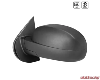 Spec-D Matte Black Side Mirror w/ LED Turn Arrow Signal & Puddle Light - Driver Side Chevrolet | GMC 2007-2013 - RMV-SIV07HP-FS-L