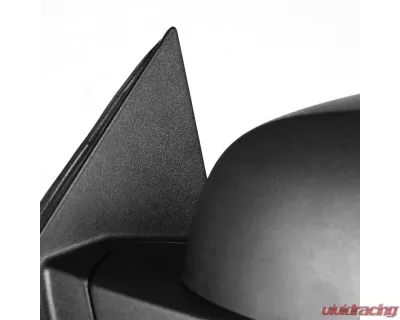 Spec-D Matte Black Side Mirror w/ LED Turn Arrow Signal & Puddle Light - Driver Side Chevrolet | GMC 2007-2013 - RMV-SIV07HP-FS-L