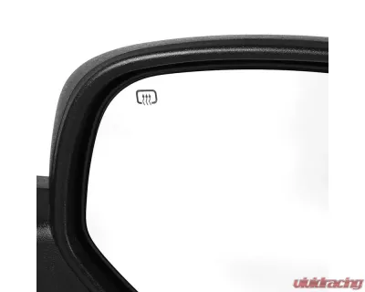 Spec-D Matte Black Side Mirror w/ LED Turn Arrow Signal & Puddle Light - Passenger Side Chevrolet | GMC 2007-2013 - RMV-SIV07HP-FS-R