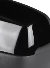 Spec-D Glossy Black Side Mirror w/ LED Puddle Light - Driver Side Chevrolet | GMC 2014-2018                                     - RMV-SIV14AHP-FS-L - Image 3