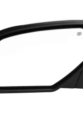 Spec-D Glossy Black Side Mirror w/ LED Puddle Light - Driver Side Chevrolet | GMC 2014-2018                                     - RMV-SIV14AHP-FS-L - Image 6