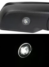 Spec-D Glossy Black Side Mirror w/ LED Puddle Light - Passenger Side Chevrolet | GMC 2014-2018                                     - RMV-SIV14AHP-FS-R - Image 2