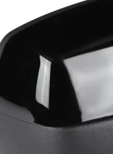 Spec-D Glossy Black Side Mirror w/ LED Puddle Light - Passenger Side Chevrolet | GMC 2014-2018                                     - RMV-SIV14AHP-FS-R - Image 3