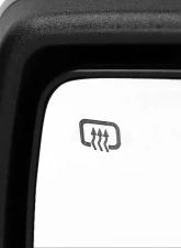 Spec-D Glossy Black Side Mirror w/ LED Puddle Light - Passenger Side Chevrolet | GMC 2014-2018                                     - RMV-SIV14AHP-FS-R - Image 5