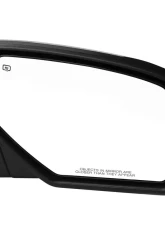 Spec-D Glossy Black Side Mirror w/ LED Puddle Light - Passenger Side Chevrolet | GMC 2014-2018                                     - RMV-SIV14AHP-FS-R - Image 6