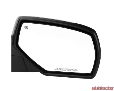 Spec-D Glossy Black Side Mirror w/ LED Puddle Light - Passenger Side Chevrolet | GMC 2014-2018 - RMV-SIV14AHP-FS-R