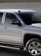 Spec-D Glossy Black Side Mirror w/ LED Puddle Light - Passenger Side Chevrolet | GMC 2014-2018                                     - RMV-SIV14AHP-FS-R - Image 9