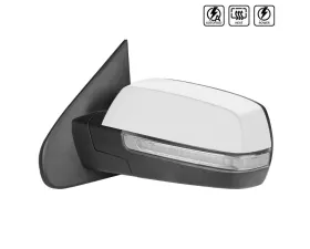 Spec-D Chrome Side Mirror w/ LED Turn Signal & Puddle Light - Driver Side Chevrolet | GMC 2014-2018