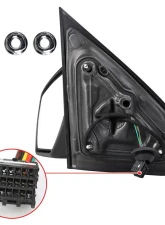 Spec-D Chrome Side Mirror w/ LED Turn Signal & Puddle Light - Driver Side Chevrolet | GMC 2014-2018                                     - RMV-SIV14CHP-AT-FS-L - Image 7
