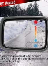 Spec-D Chrome Side Mirror w/ LED Turn Signal & Puddle Light - Driver Side Chevrolet | GMC 2014-2018                                     - RMV-SIV14CHP-AT-FS-L - Image 10