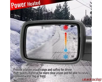 Spec-D Chrome Side Mirror w/ LED Turn Signal & Puddle Light - Driver Side Chevrolet | GMC 2014-2018 - RMV-SIV14CHP-AT-FS-L