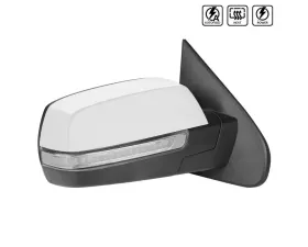 Spec-D Chrome Side Mirror w/ LED Turn Signal & Puddle Light - Passenger Side Chevrolet | GMC 2014-2018